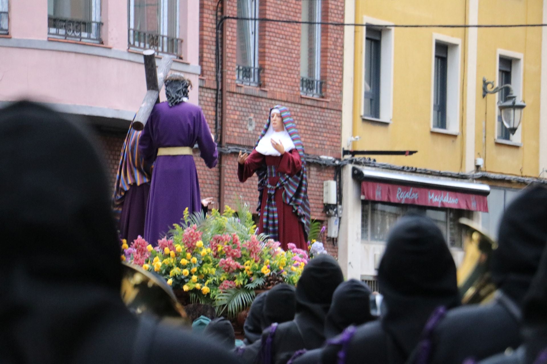 Las imágenes de la procesión de María del Dulce Nombre