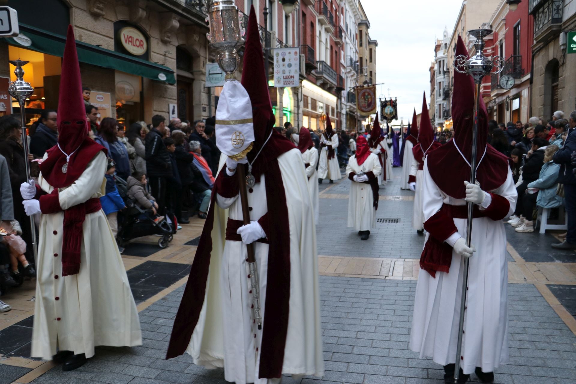 Las imágenes de la procesión de la Sagrada Cena
