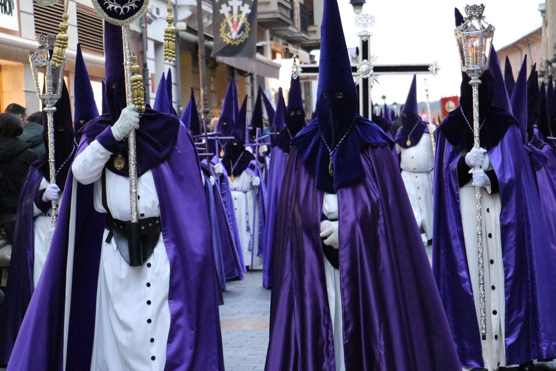 Las imágenes de la procesión de la Sagrada Cena