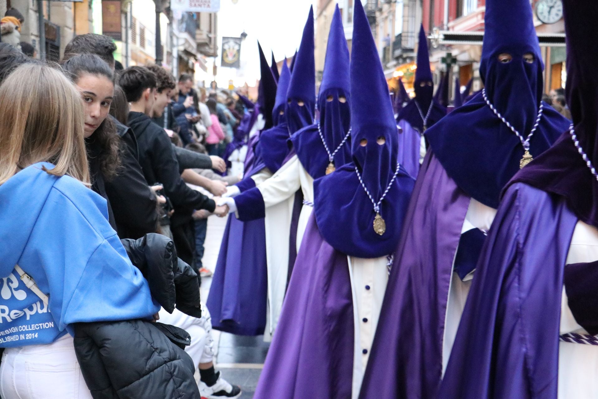 Las imágenes de la procesión de la Sagrada Cena