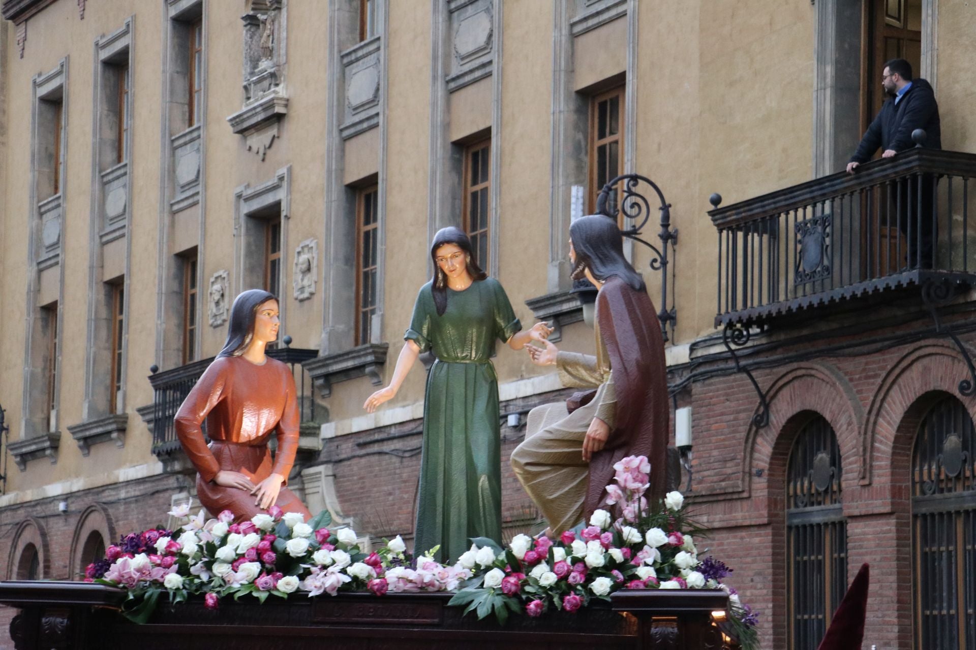 Las imágenes de la procesión de la Sagrada Cena