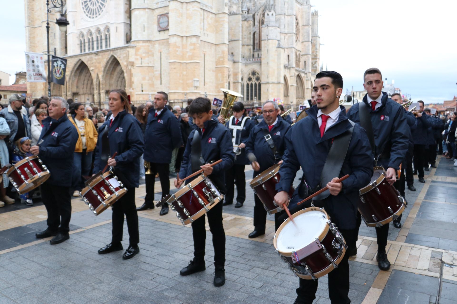 Las imágenes de la procesión de la Sagrada Cena
