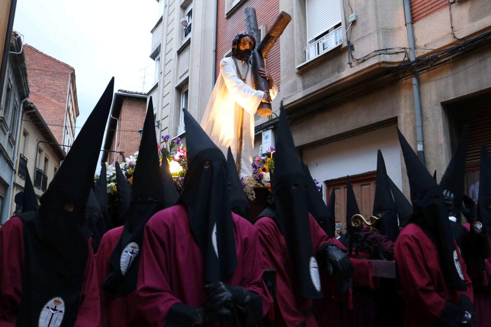 Las imágenes de la procesión de Tinieblas en León