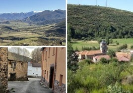 Imagen de las tres localidades.