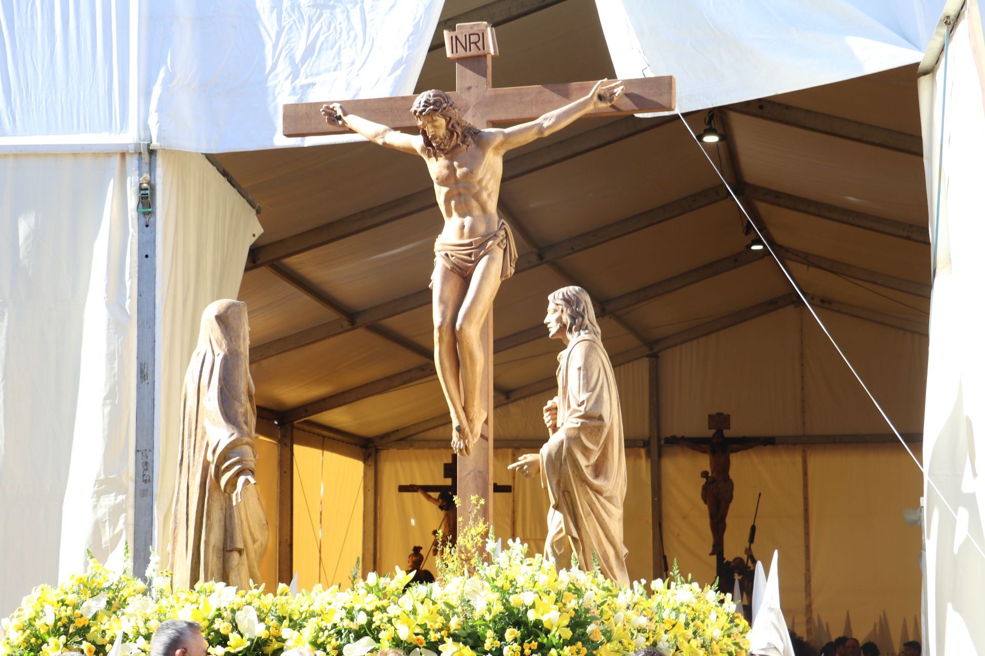 Las imágenes de la procesión de las Siete Palabras en León