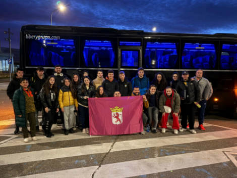 León en marcha: La expedición de luchadores parte hacia el Campeonato de Luchas Celtas