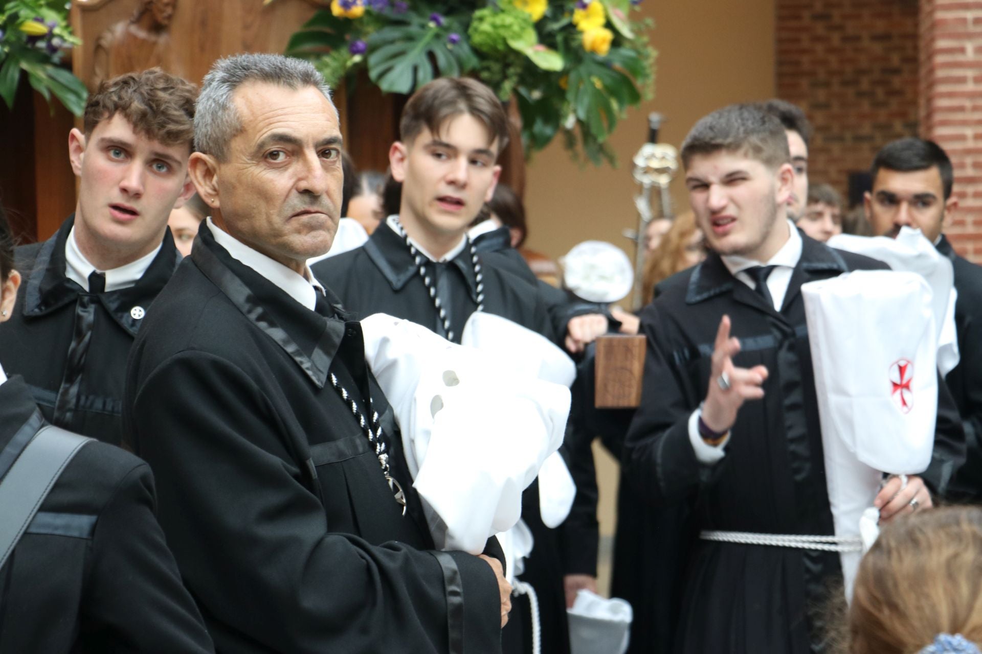 Las imágenes de la suspensión de la procesión Camino de la Luz