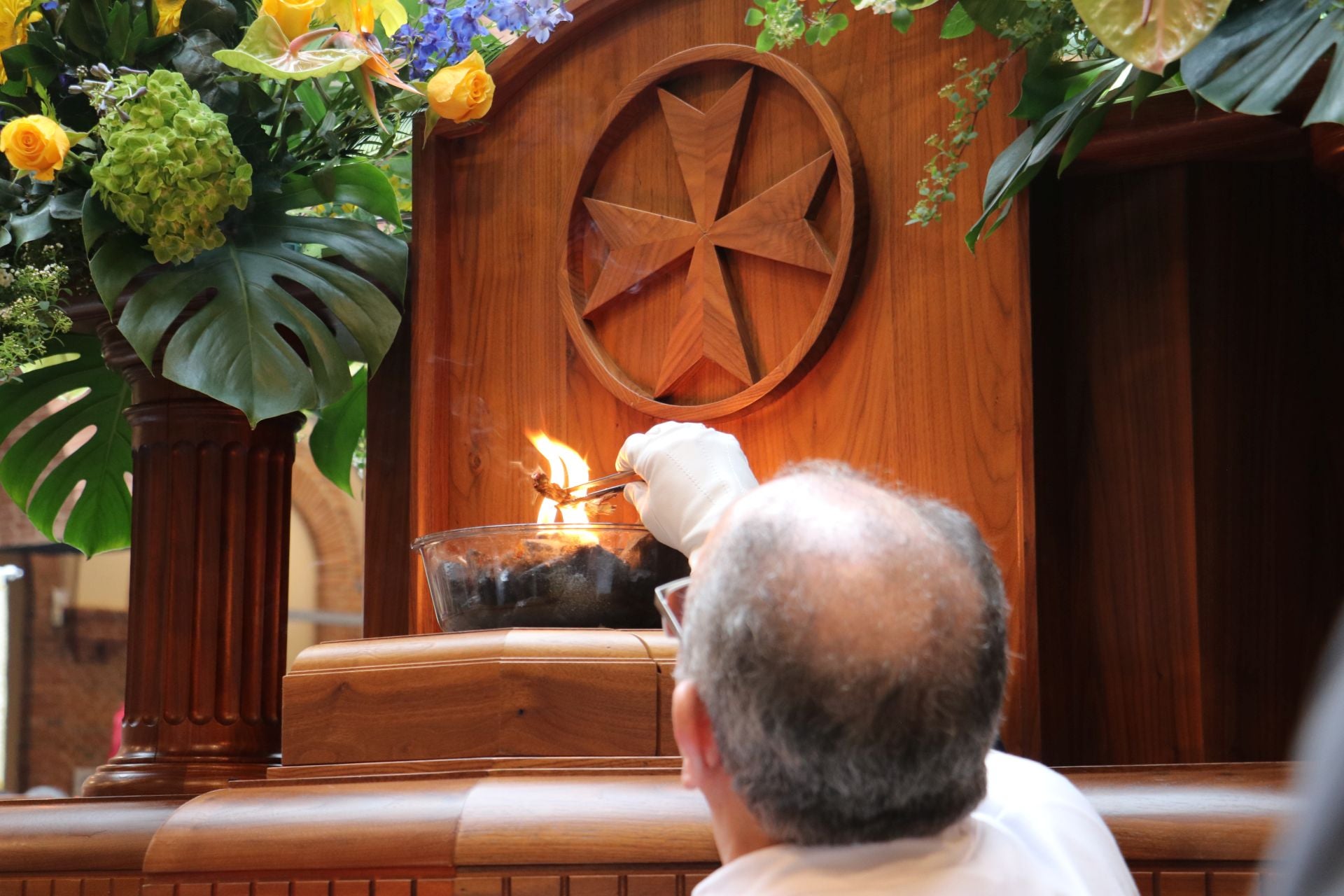 Las imágenes de la suspensión de la procesión Camino de la Luz