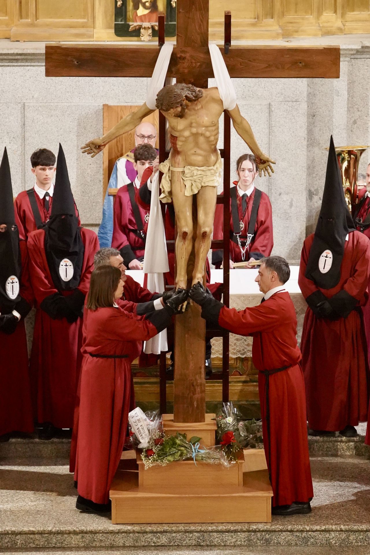 Acto del Desenclavo en León, bajo la mirada de Campillo