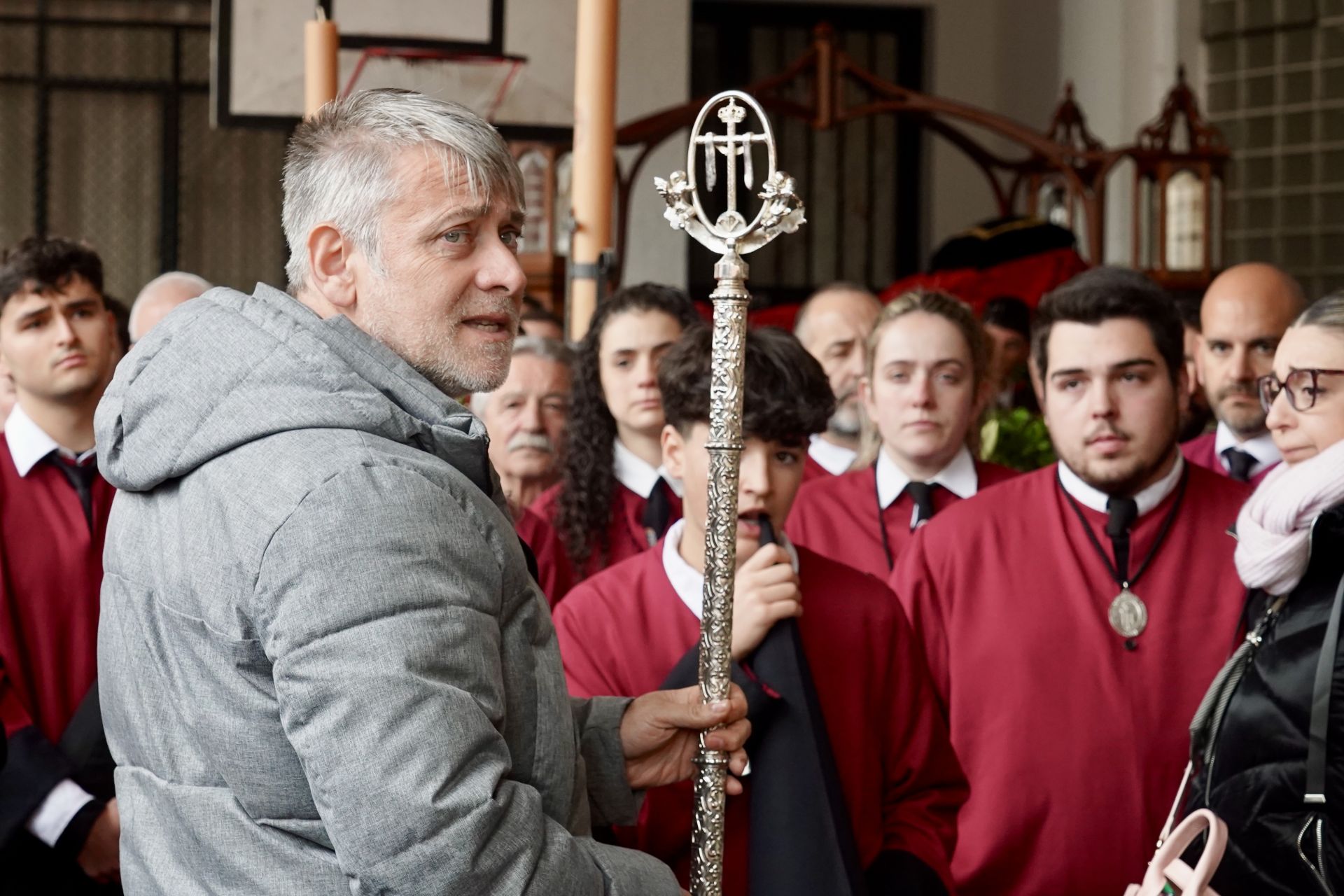 Acto del Desenclavo en León, bajo la mirada de Campillo