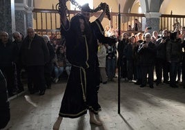 Acto de las Caídas del Nazareno y Procesión de los Pasos de Almanza
