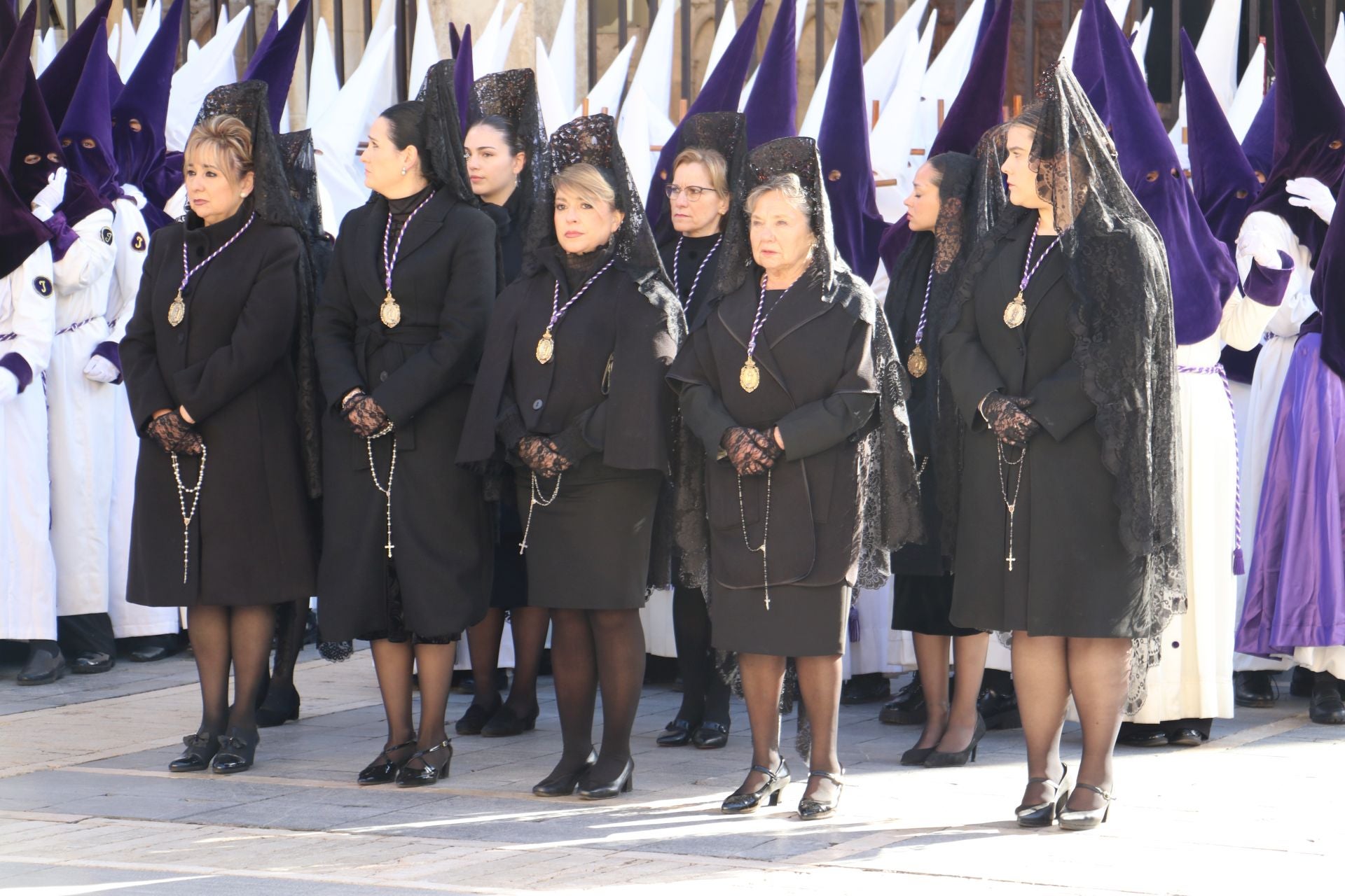 Las imágenes del acto de la Resurrección en León