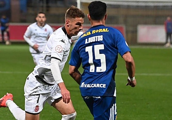 Un lance del derbi disputado en la primera vuelta en el Reino de León.