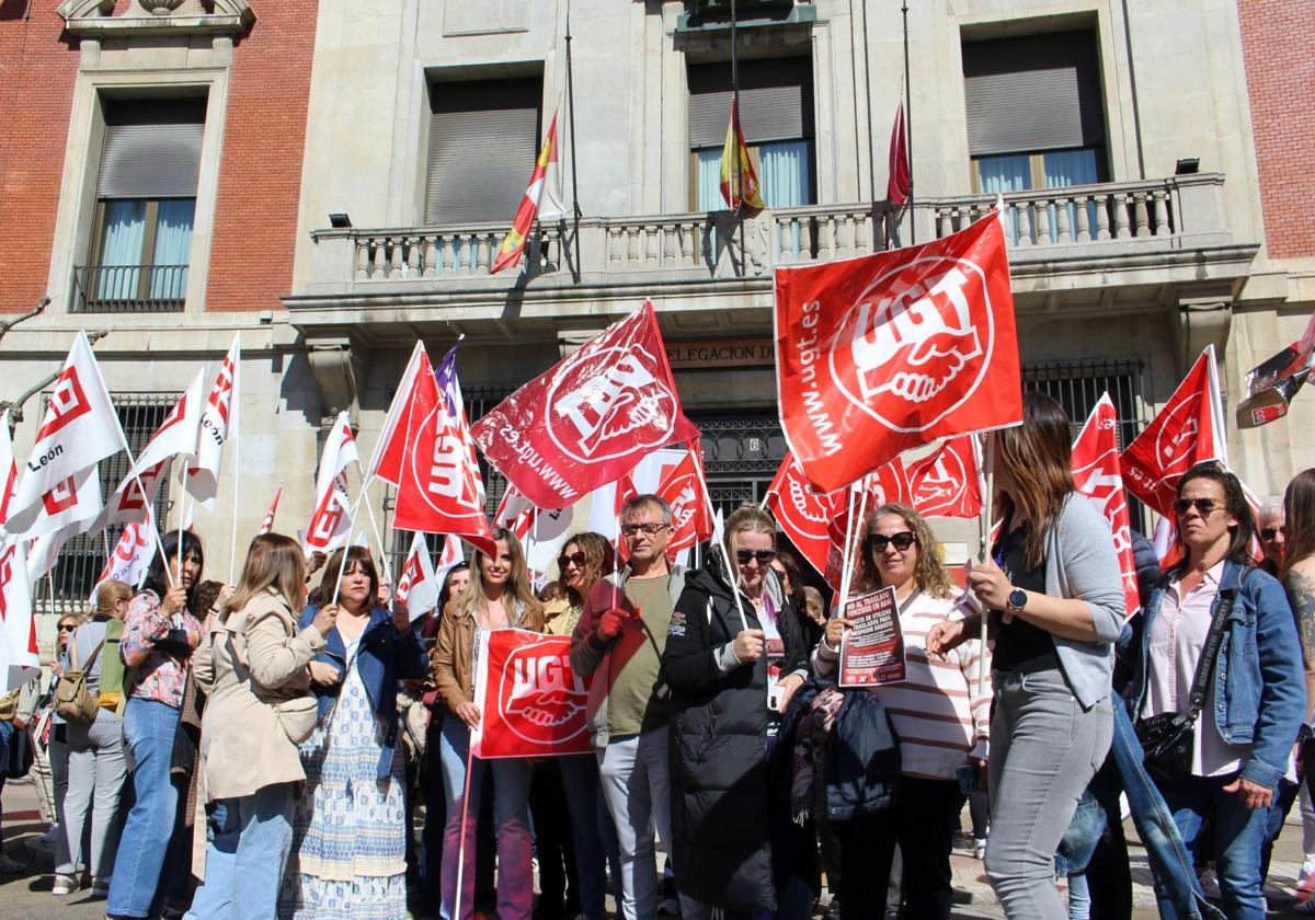 Los trabajadores de Abai en León vuelven a protestar por «un ERE encubierto·