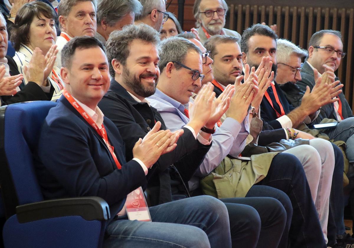 Celebración del XV Congreso Provincial del PSOE de León.