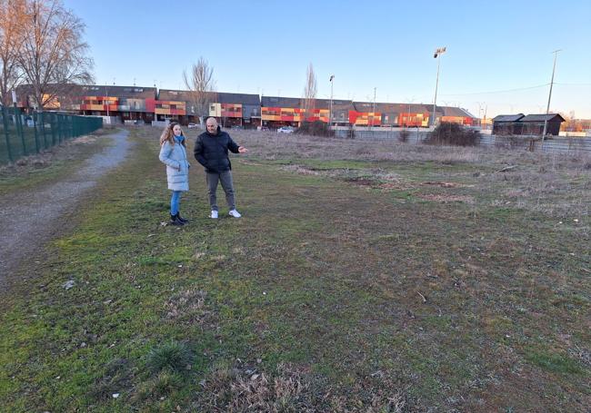 Solar donde se instalará la pista.