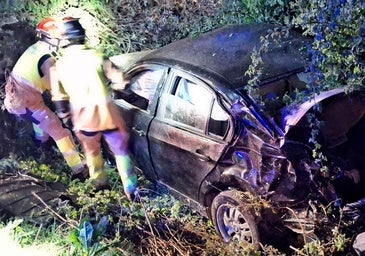 Muere un hombre de 50 años en un grave accidente de coche en el Páramo