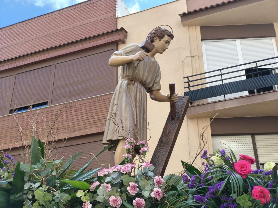 La procesión del 1 de mayo en El Ejido, en imágenes