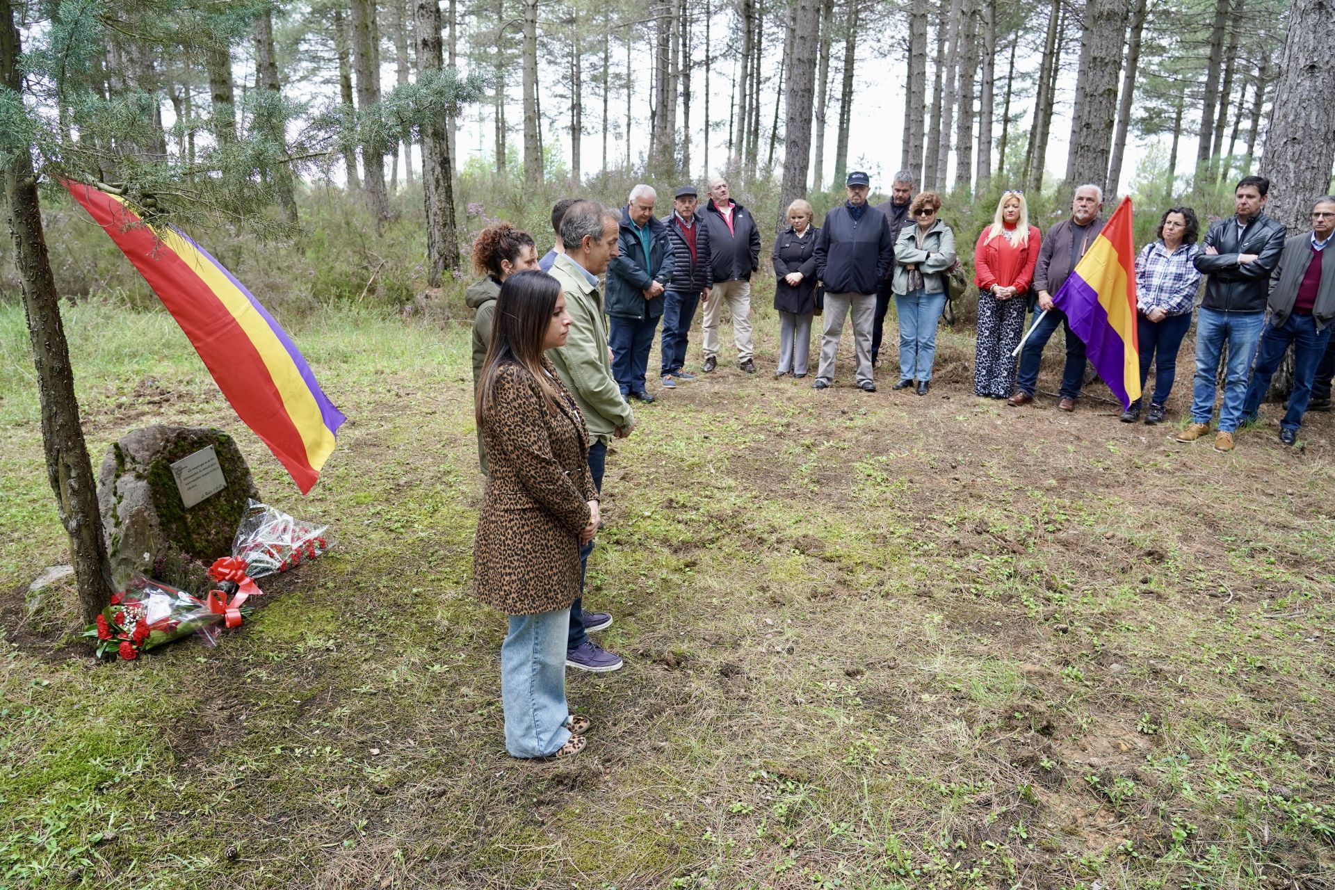 Homenaje a las víctimas de la Guerra Civil y el franquismo