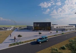 Recreación virtual del futuro centro de exámenes de la Dgt.