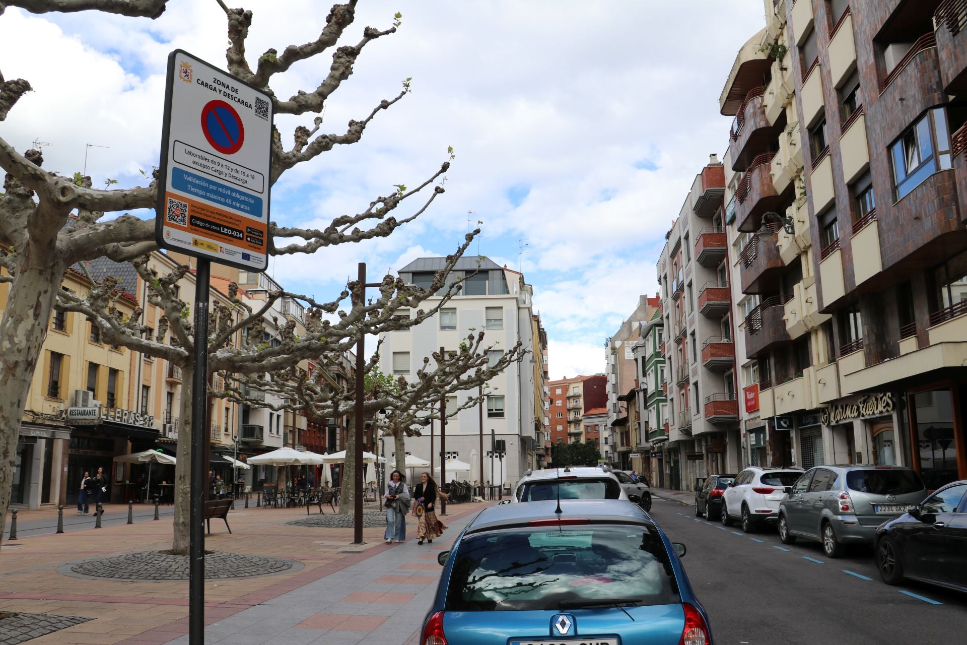 La calle Fuero se prepara para las obras de peatonalización