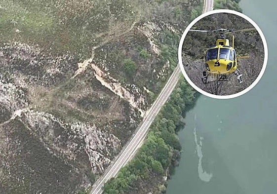 Lugar del accidente.