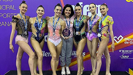 El Club Ritmo de León no se baja del podio de la Copa de la Reina