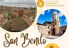Cartel de las vistas a San Benito