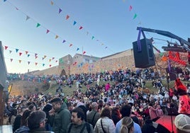 Imagen de la primera feria del cuento de Almanza