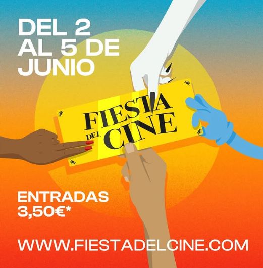 Cartel promocional 'Fiesta del Cine'