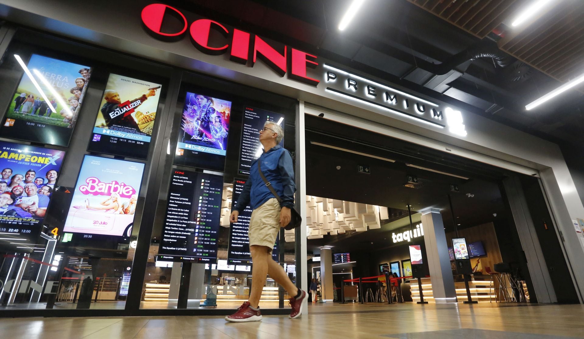 Multicines Ocine en el centro comercial Los Fresnos
