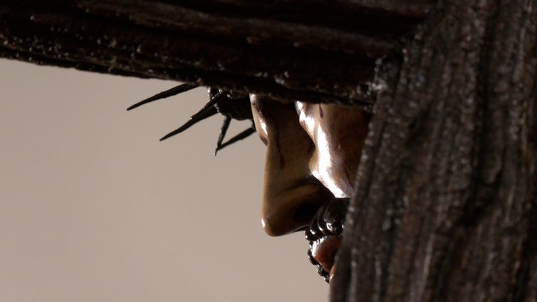 Todo preparado en Santa Nonia para llevar al Nazareno hasta Roma