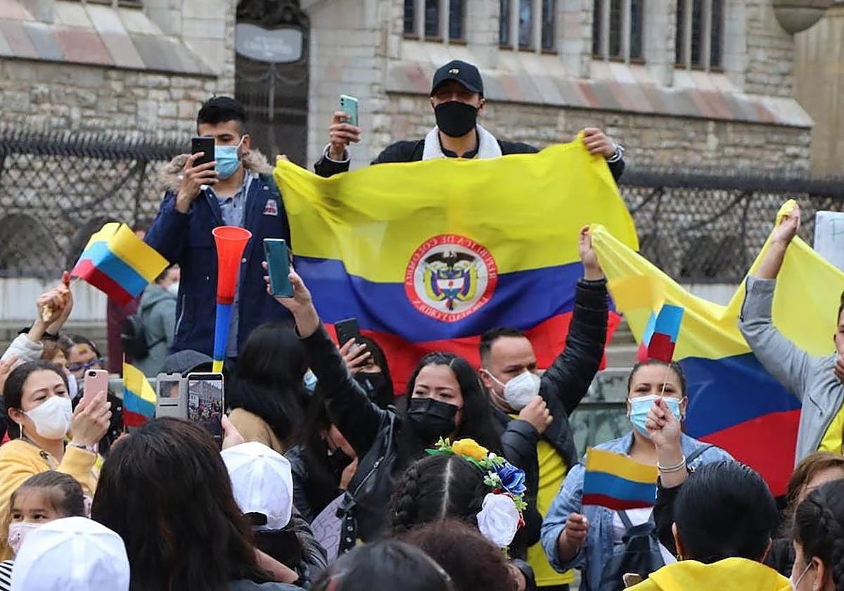 La nacionalidad colombiana es la más representada en León.