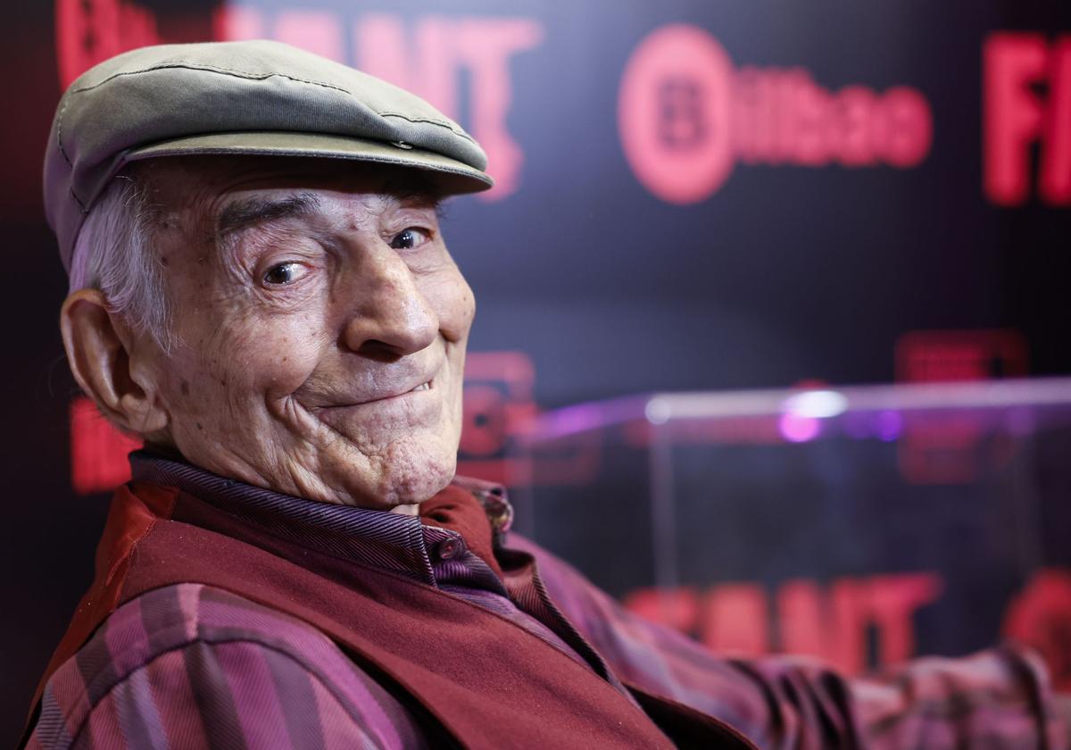 El actor leonés Saturnino García, galardonado con el Premio FANT de honor
