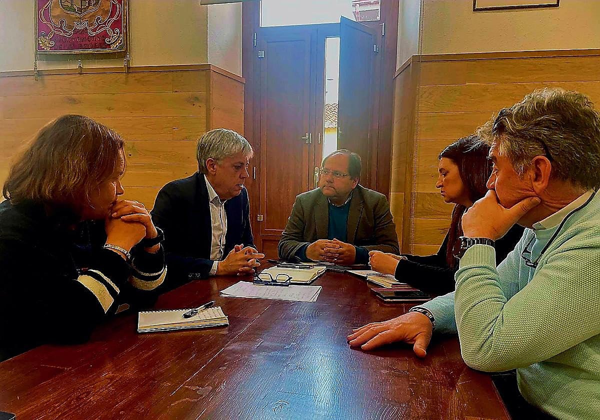 Reunión en La Bañeza.