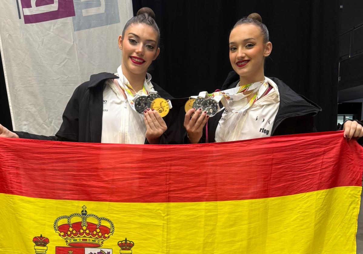 Andrea Fernández y Andrea Corral.