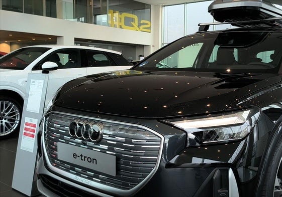 Uno de los coches en las instalaciones de Telenauto en León