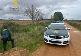 Intervención de la Guardia Civil en Villazala.