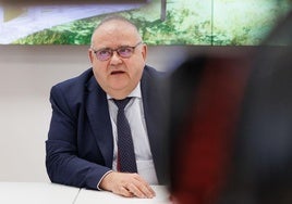 El consejero de Sanidad, Alejandro Vázquez Ramos, presenta las nuevas infraestructuras sanitarias de la provincia de Soria.