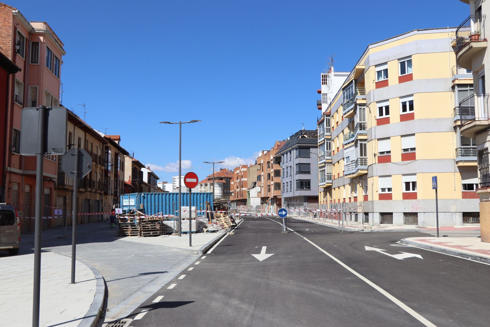 Últimos remates en las obras de la ronda interior en El Espolón
