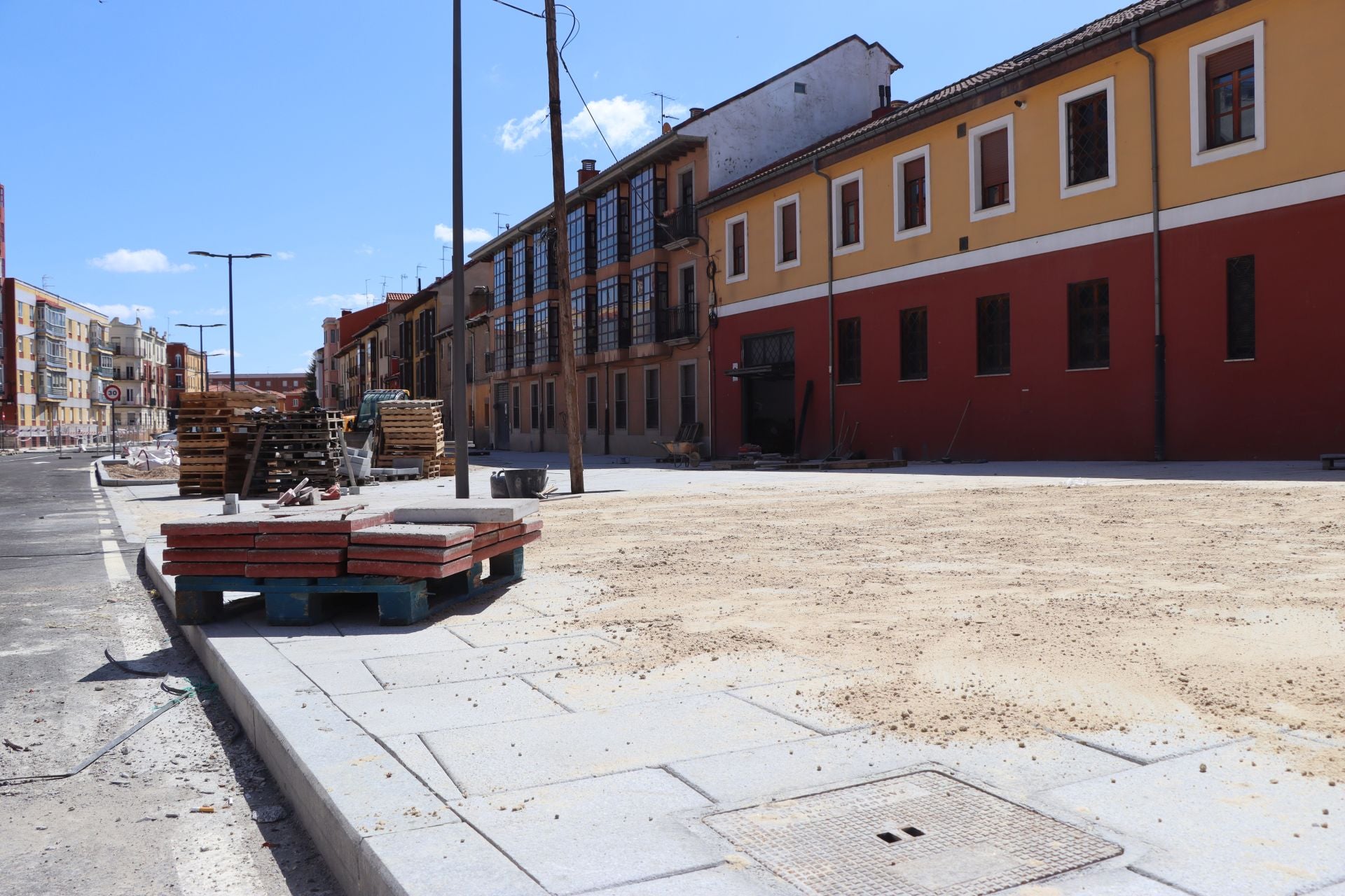 Últimos remates en las obras de la ronda interior en El Espolón