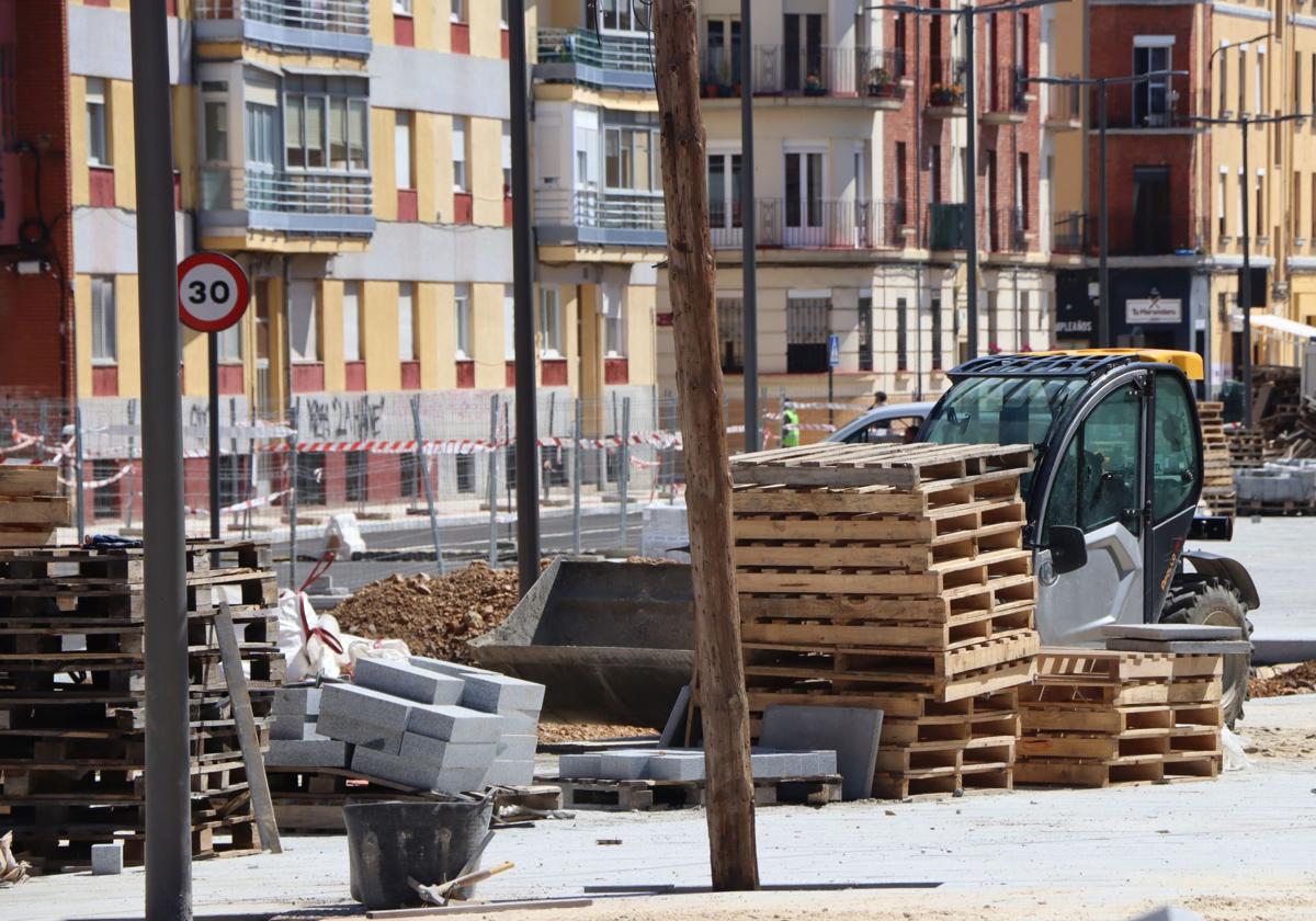 Últimos remates en las obras de la ronda interior en El Espolón