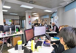 Trabajadores de la empresa Solucyl