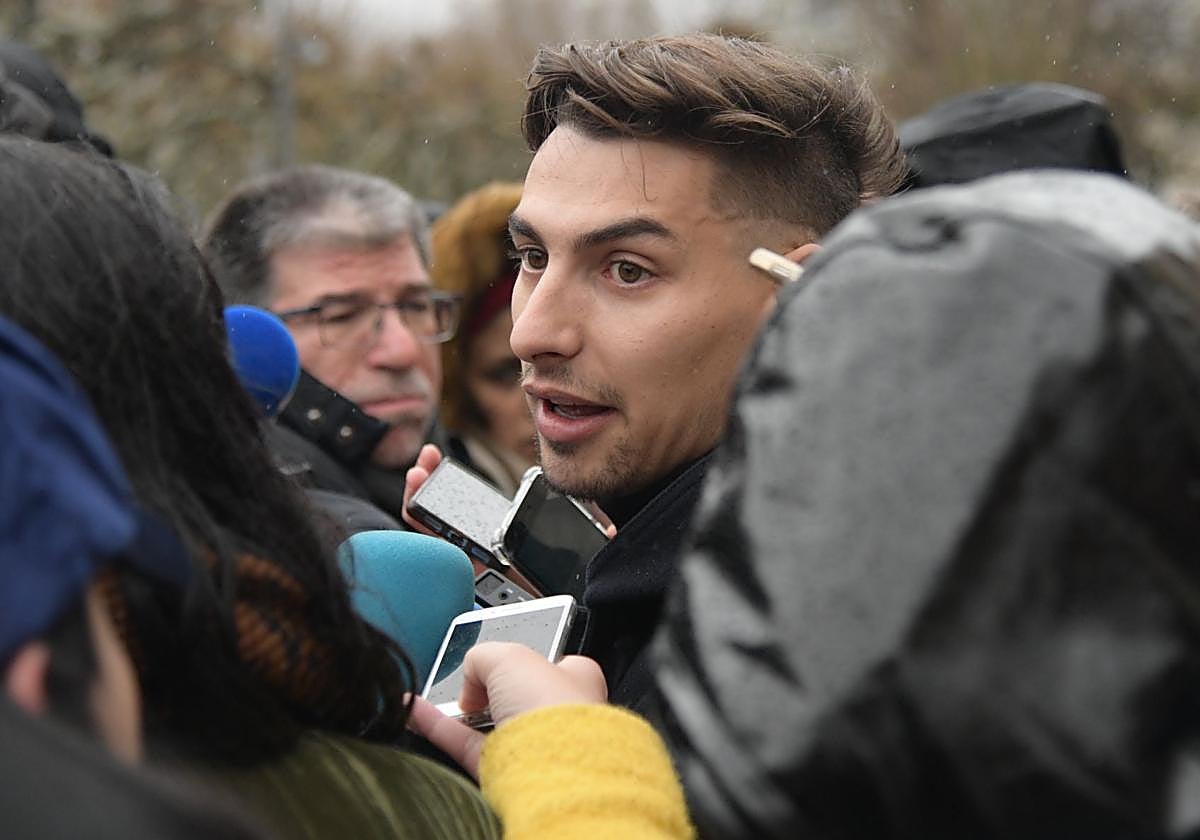 Carlos Cuadrado 'Lucho' en una de las sesiones del juicio.