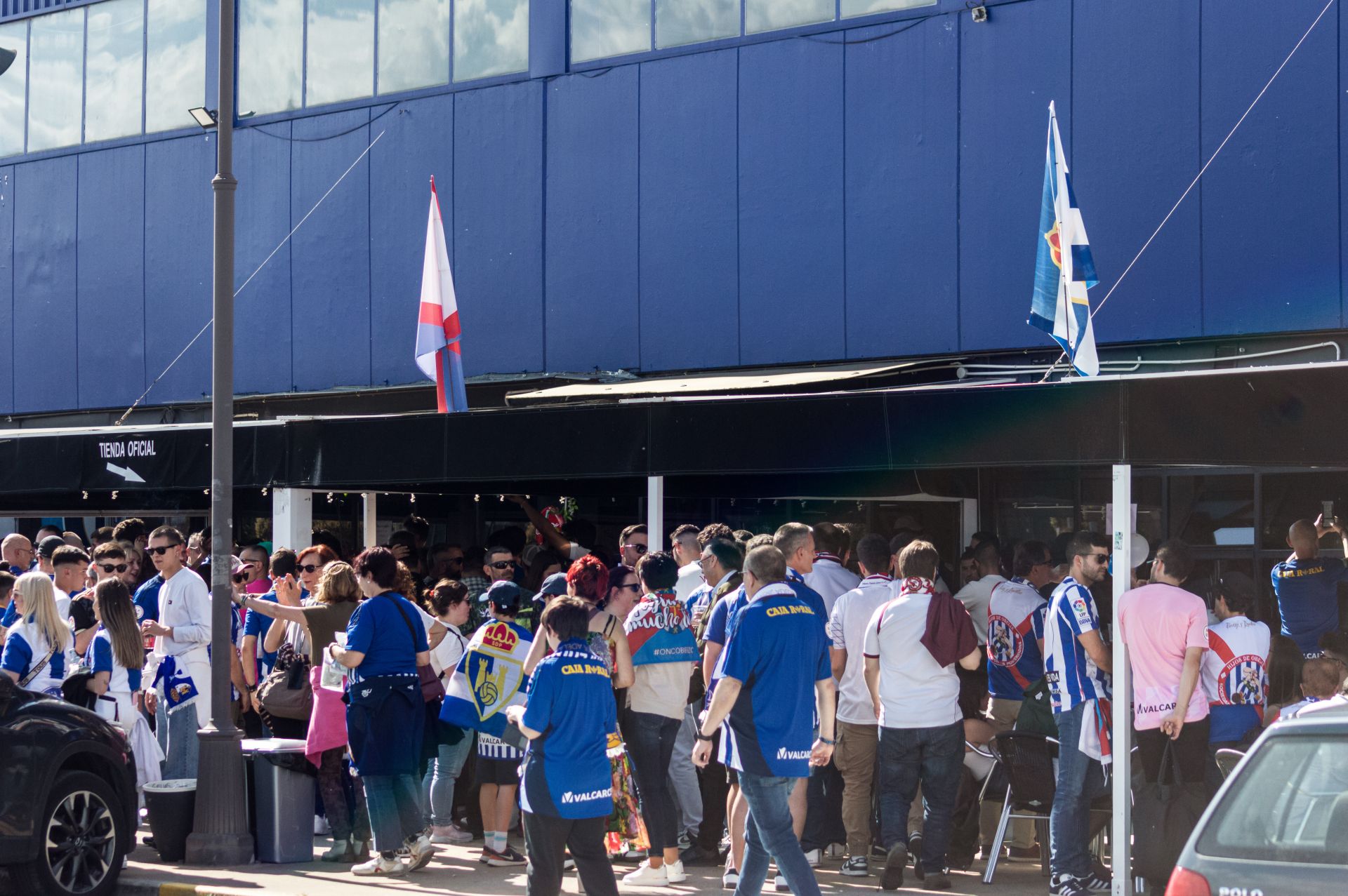 Las mejores imágenes del derbi entre Ponferradina y Cultural