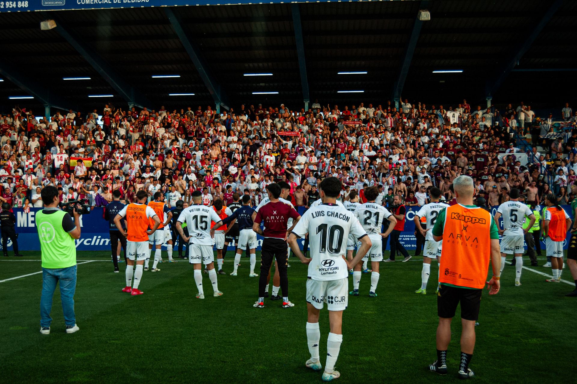 Las mejores imágenes del derbi entre Ponferradina y Cultural