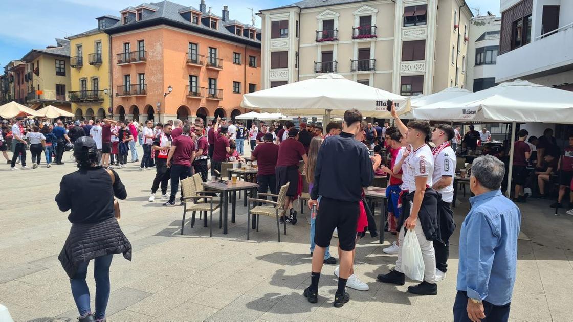 Así viven León y Ponferrada el derbi