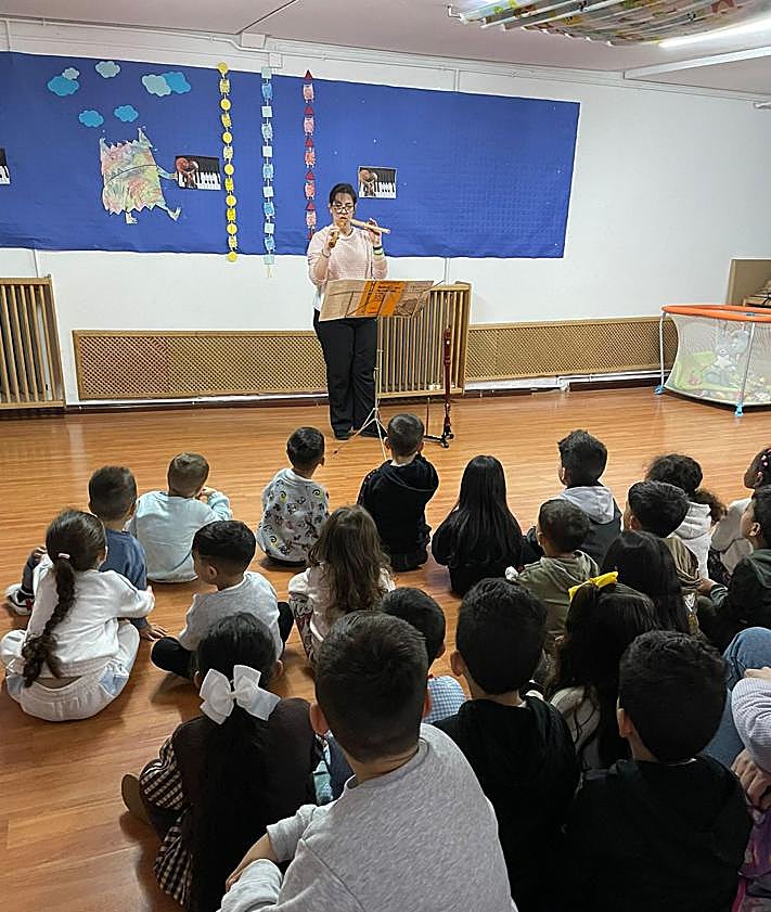 Imagen secundaria 2 - El Conservatorio acerca la música a 16 centros sociales y asistenciales de la provincia