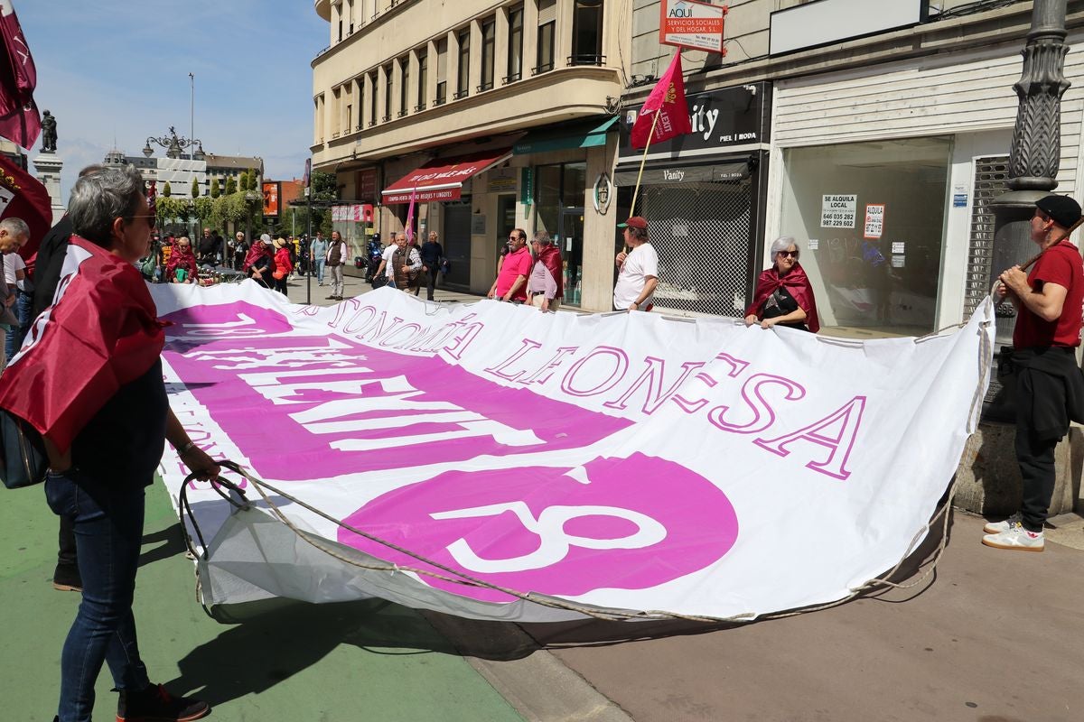 León acoge el IV Caminu la Llibertá &#039;Por la autonomía leonesa&#039;