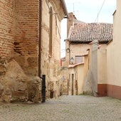 Imagen de una de las calles del pueblo.